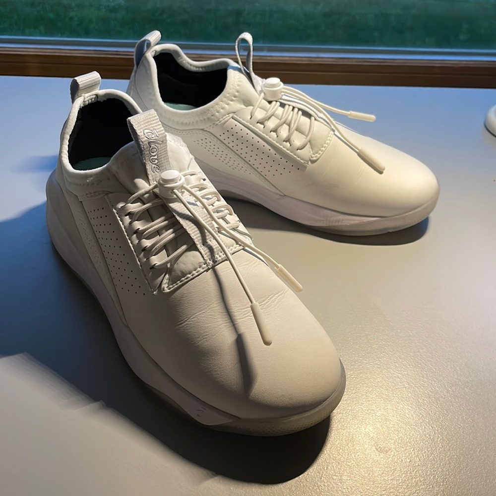 White Classic Clove Shoes